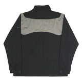 NIKE Mens Black Grey ProLiance Energy 1/4 Zip Sweatshirt L Polyester Blend