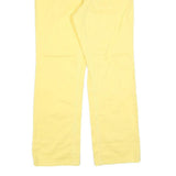 TOMMY HILFIGER Womens Jeans Yellow Regular Straight Denim W32 L30 Casual Cotton
