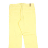 TOMMY HILFIGER Womens Jeans Yellow Regular Straight Denim W32 L30 Casual Cotton