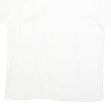 BAOBAB Mens White Cotton Shirt M St Barth Fiji Button Pocket Casual Summer
