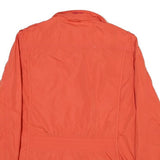 BOGNER Womens Orange Zip Jacket M Polyester Blend Casual Lightweight Outerwear