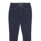 LEVI'S Legging Womens Jeans Blue Slim Skinny Denim W27 L32 Zip Cotton Blend