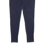 LEVI'S Legging Womens Jeans Blue Slim Skinny Denim W27 L32 Zip Cotton Blend