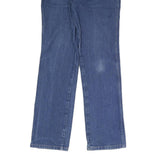 WRANGLER Mens Blue Regular Fit Straight Leg Denim Jeans W28 L30 Classic Zip