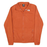 THE NORTH FACE Mens Orange Jacket XS Polyester Blend Zip Active Wear Outdoor