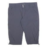 COLUMBIA Womens Shorts Blue Casual L W36 Outdoor Lightweight Activewear
