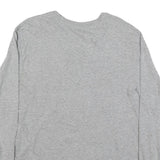 NIKE Mens Grey Super Bowl Champions Long Sleeve Crew Neck Football T-Shirt L
