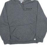 RUSSELL ATHLETIC Mens Grey Hoodie M Cotton Blend Pullover Sobeys Oromocto RSC