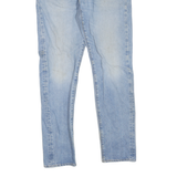 LEVI'S 512 Mens Jeans Blue Regular Slim Denim Light W32 L32 Zip Cotton Blend