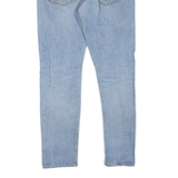 LEVI'S 512 Mens Jeans Blue Regular Slim Denim Light W32 L32 Zip Cotton Blend