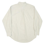 TOMMY HILFIGER Mens Beige Button Down Shirt S Cotton Casual Classic Long Sleeve