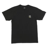 VANS Mens Black & Yellow Graphic T-Shirt M Short Sleeve Crew Neck National
