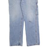 DICKIES Mens Regular Fit Blue Denim Straight Jeans W36 L28 Workwear Style