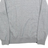 PUMA Mens Grey Crew Neck Pullover Sweatshirt M Cotton Blend Casual