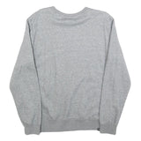 PUMA Mens Grey Crew Neck Pullover Sweatshirt M Cotton Blend Casual