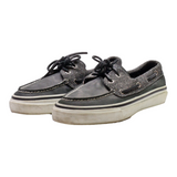 SPERRY Boat Shoes Grey Synthetic Mens UK 8