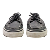 SPERRY Boat Shoes Grey Synthetic Mens UK 8
