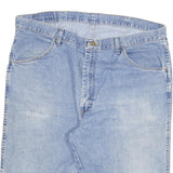 WRANGLER Mens Denim Shorts Light Blue XL W36 Classic Cotton Blend Casual
