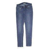 LEVI'S 535 Womens Jeans Blue Slim Skinny Denim Medium W28 L30 Stretch Zip