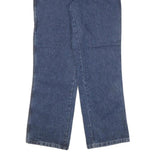 WRANGLER Mens Blue Regular Straight Denim Medium W28 L29 Carpenter Jeans Zip