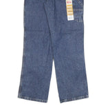 WRANGLER Mens Blue Regular Straight Denim Medium W28 L29 Carpenter Jeans Zip