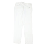 LAUREN RALPH LAUREN Womens White Regular Denim Straight Jeans W34 L29 Stylish