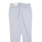 GAP Womens Cotton Blend Light Blue Slim Straight Trousers W30 L30 Casual Chic