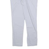 GAP Womens Cotton Blend Light Blue Slim Straight Trousers W30 L30 Casual Chic