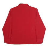 KIM ROGERS Womens Red Shirt Long Sleeve Collared XL Classic Button Up