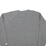 CHAMPION Womens Grey Crew Neck L Sweatshirt Cotton Blend Casual Pullover