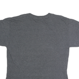 JERZEES Mens Grey Purdue Boilers Graphic T-Shirt L Short Sleeve Crew Neck