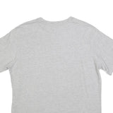 CHAMPION Mens Grey L Graphic T-Shirt Short Sleeve Crew Neck Cotton Blend Logo