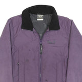 JACK WOLFSKIN Womens Purple Softshell Jacket M Polyester Blend Zip Outdoor Wear