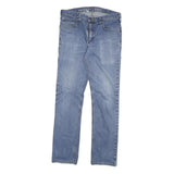 CARHARTT Mens Jeans Blue Regular Straight Denim Medium W32 L30 Classic Fit Zip