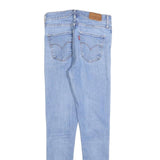 LEVI'S 720 Womens Jeans Blue Slim Skinny Denim Rinse W25 L28 Stretch