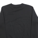 CHAMPION Boys Black Crew Neck 13-14Y Cotton Sweatshirt