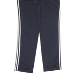 ADIDAS Womens Joggers Black & White Slim Tapered L W32 L32 Performance Track