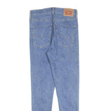 LEVI'S Womens Jeans Blue Slim Skinny Denim Light W27 L30 Zip Cotton Blend