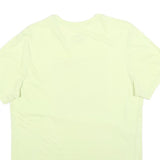 NIKE Mens Yellow Graphic T-Shirt M Short Sleeve Crew Neck Cotton Casual
