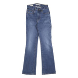 LEVI'S 725 BIG E Womens Slim Denim Bootcut Medium Wash W24 L28 Stretch Cotton