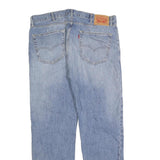 LEVI'S 505 Mens Jeans Blue Regular Straight Denim Medium W38 L32 Classic Style