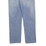 LEVI'S 505 Mens Jeans Blue Regular Straight Denim Medium W38 L32 Classic Style