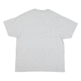 PORT & COMPANY Mens Grey Vikings Football Graphic T-Shirt XL Crew Neck Short