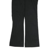 DICKIES Womens Regular Fit Black Cotton Blend Trousers W34 L34 Straight Zip