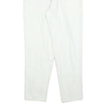 BASIC Womens Regular Fit White Cotton Blend Denim Jeans W26 L28 Classic Zip