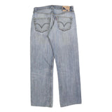 LEVI'S 501 Mens Jeans Blue Regular Straight Denim Medium W30 L30 Button Closure