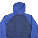 NIKE Mens Blue Yellow Águilas Sports Zip Jacket L Polyester Blend Colourblock