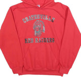 GILDAN Mens Red Coatesville Red Raiders Pullover Hoodie S Printed Graphic