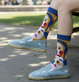 Anyfootwear 3 Pairs Women’s Cartoon Holiday Cotton Socks Funny Gift Party