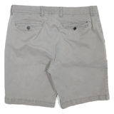 TOMMY HILFIGER Mens Shorts Grey Casual Plain M W33 Cotton Blend Comfortable